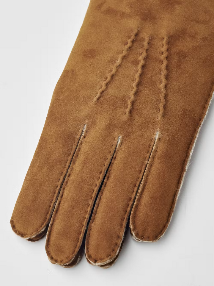 Bernard Gloves Suede Leather Cork