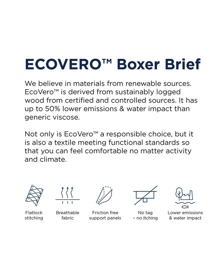 2pk EcoVero Pouch Boxer Navy