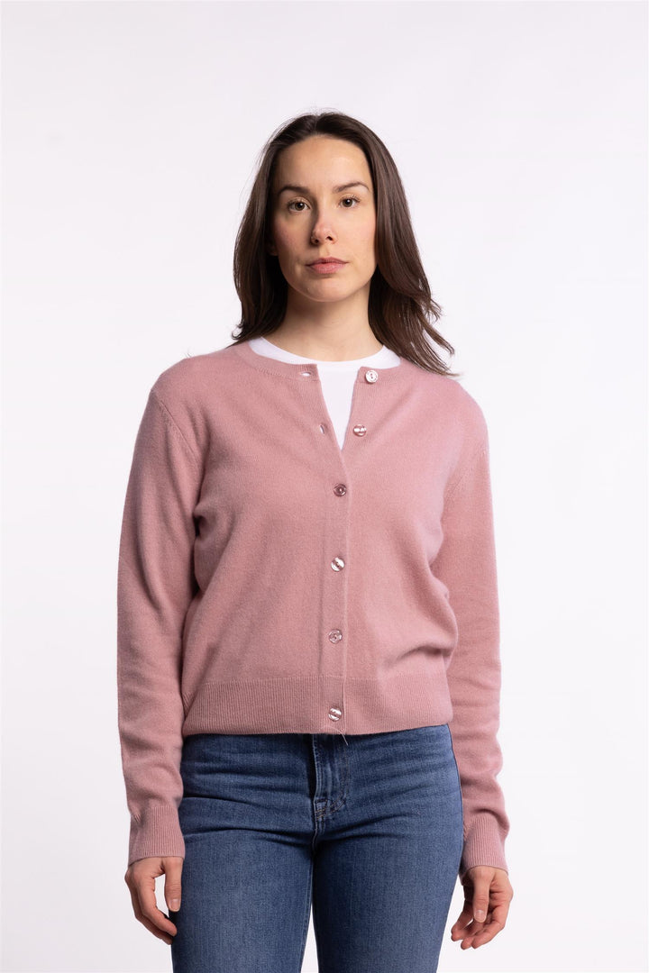Saboston Cardigan 6304 - Orchid Haze Mel