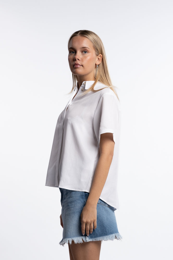 Mina SS shirt 14028- White