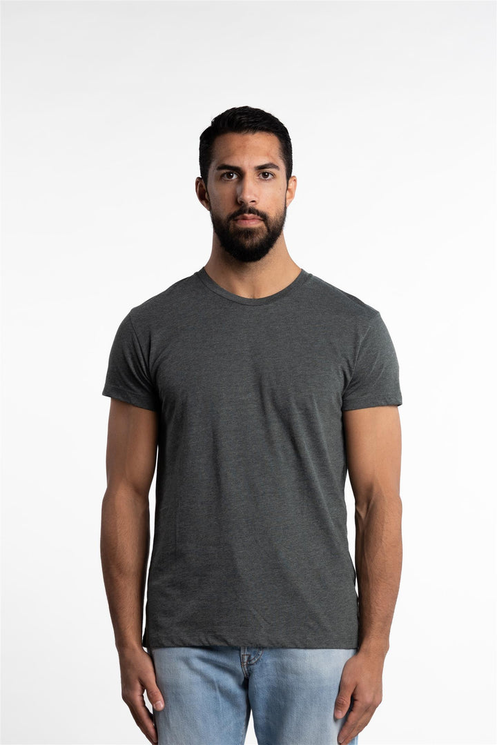 Kronos Round Neck T-Shirt Darkspruce Mel