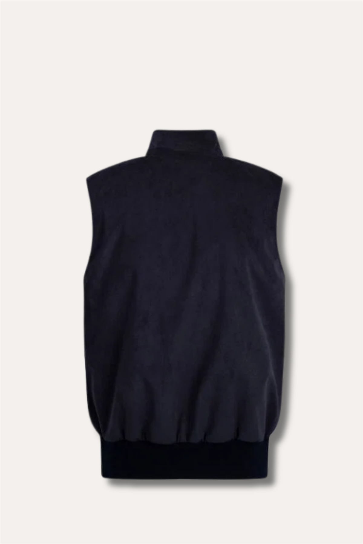 Alcantara Vest Navy