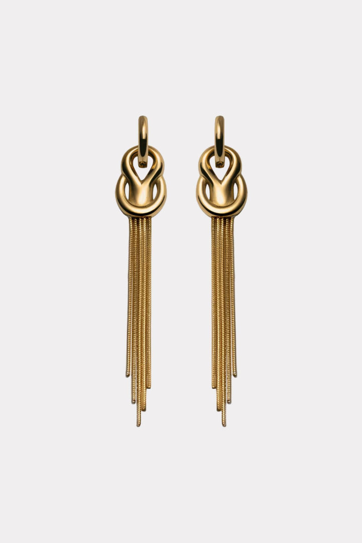 The Fringe Earrings - Gold