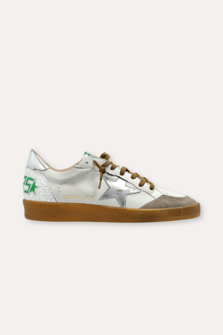 Ball Star Nappa White/Beige/Silver