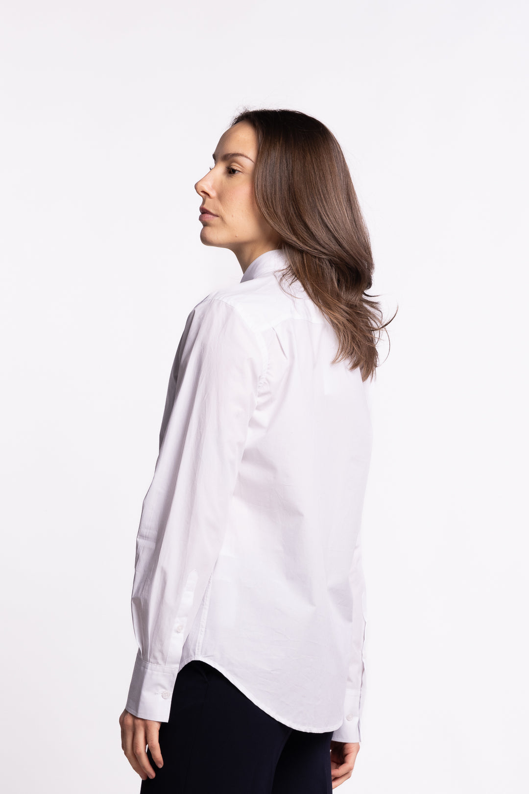 Classic Poplin Shirt- White