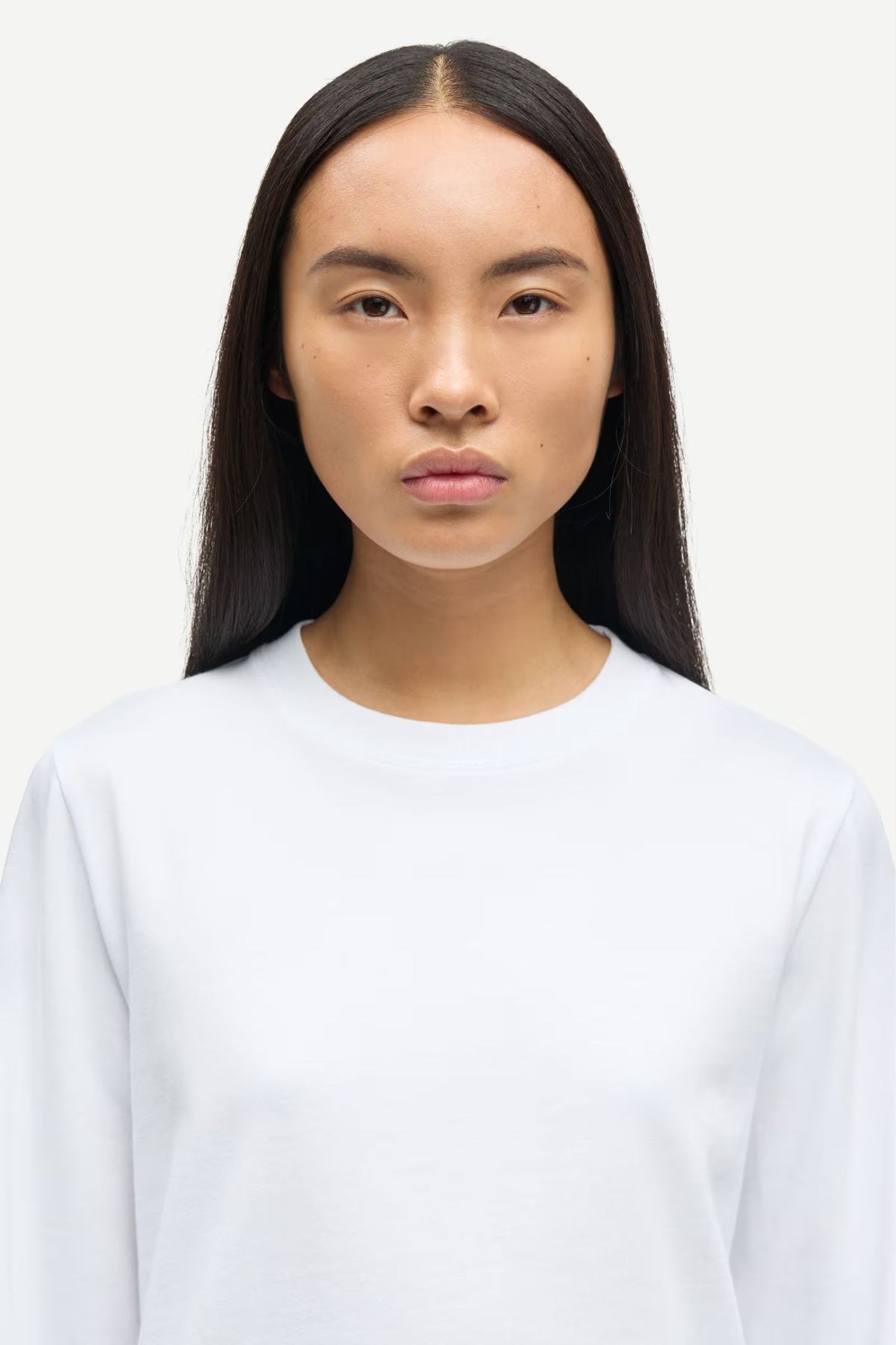 Sacamino ls t-shirt - White