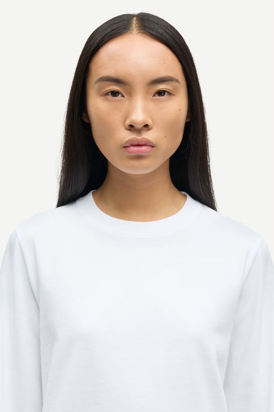 Sacamino ls t-shirt - White