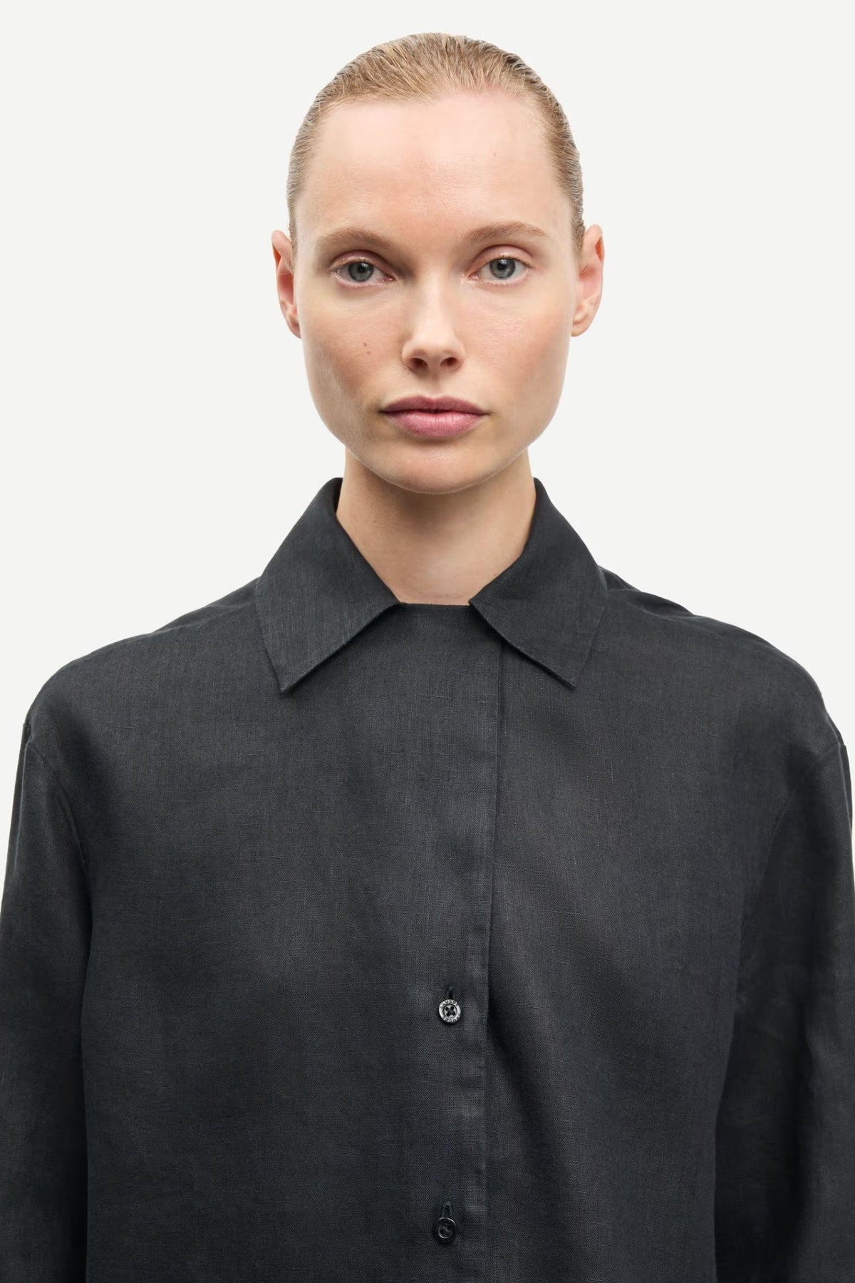 Saiben shirt 16047 - Black