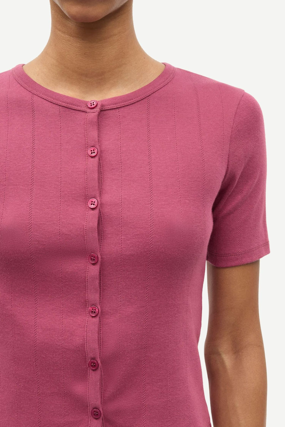 Sajuni SS Cardigan 15901 - Dry Rose