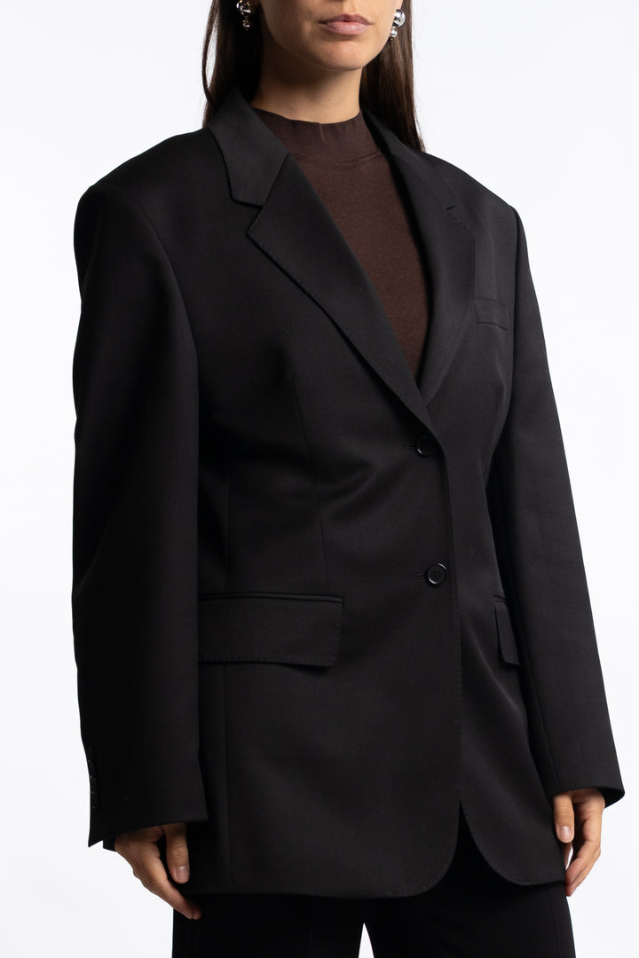 Hourglass Blazer- Black
