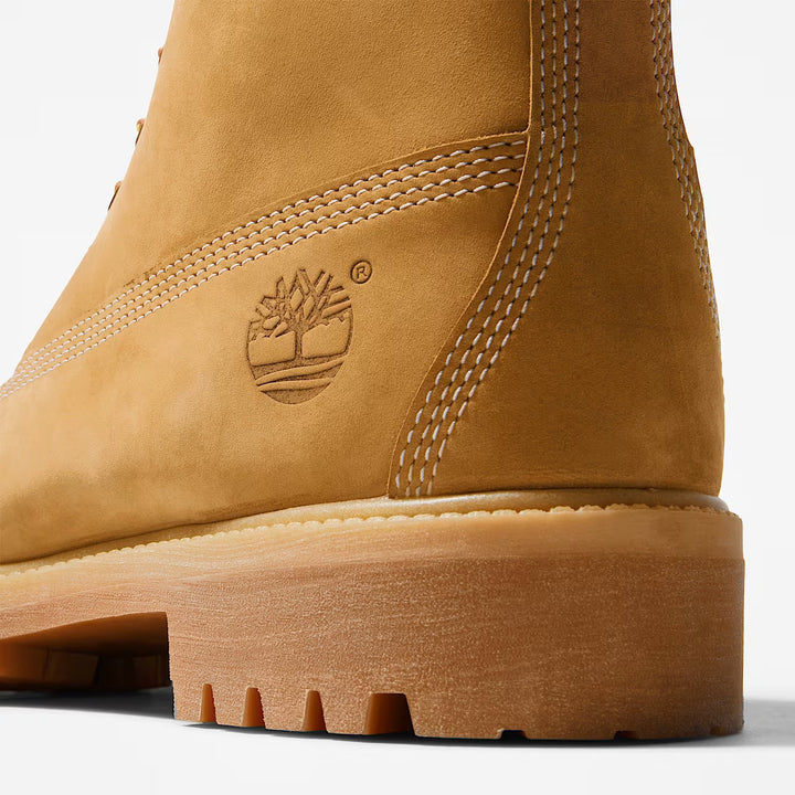 Premium 6 Inch Lace Up Waterproof Boot Wheat