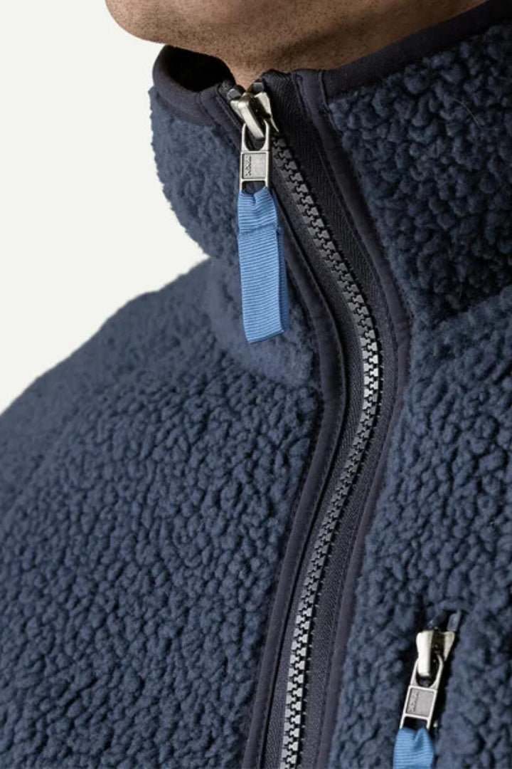 M Retro Pile Jkt New Navy w/Sunken Blue