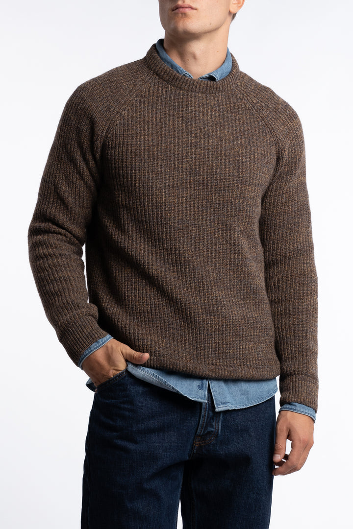 Horseford Crew Neck Sandstone