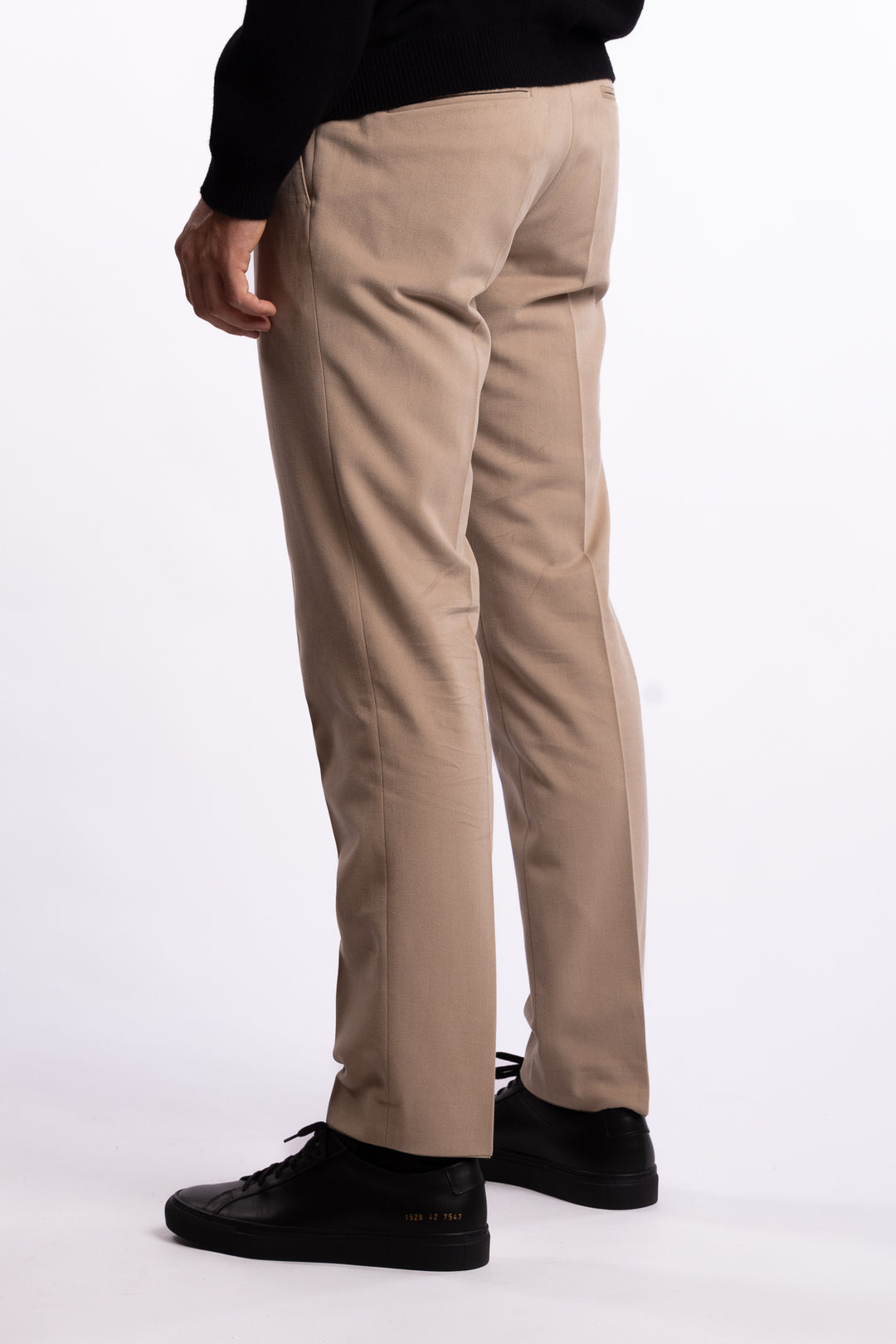 Parma Brushed Cotton Trousers Khaki