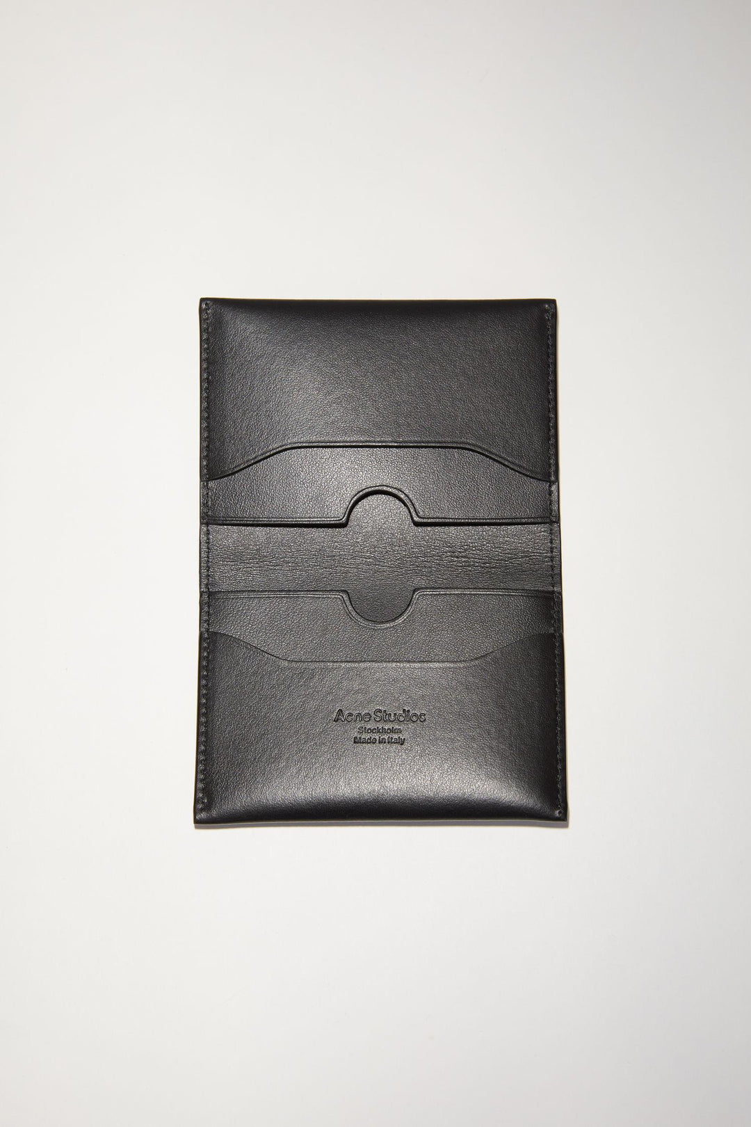 Folded Card Holder- Black