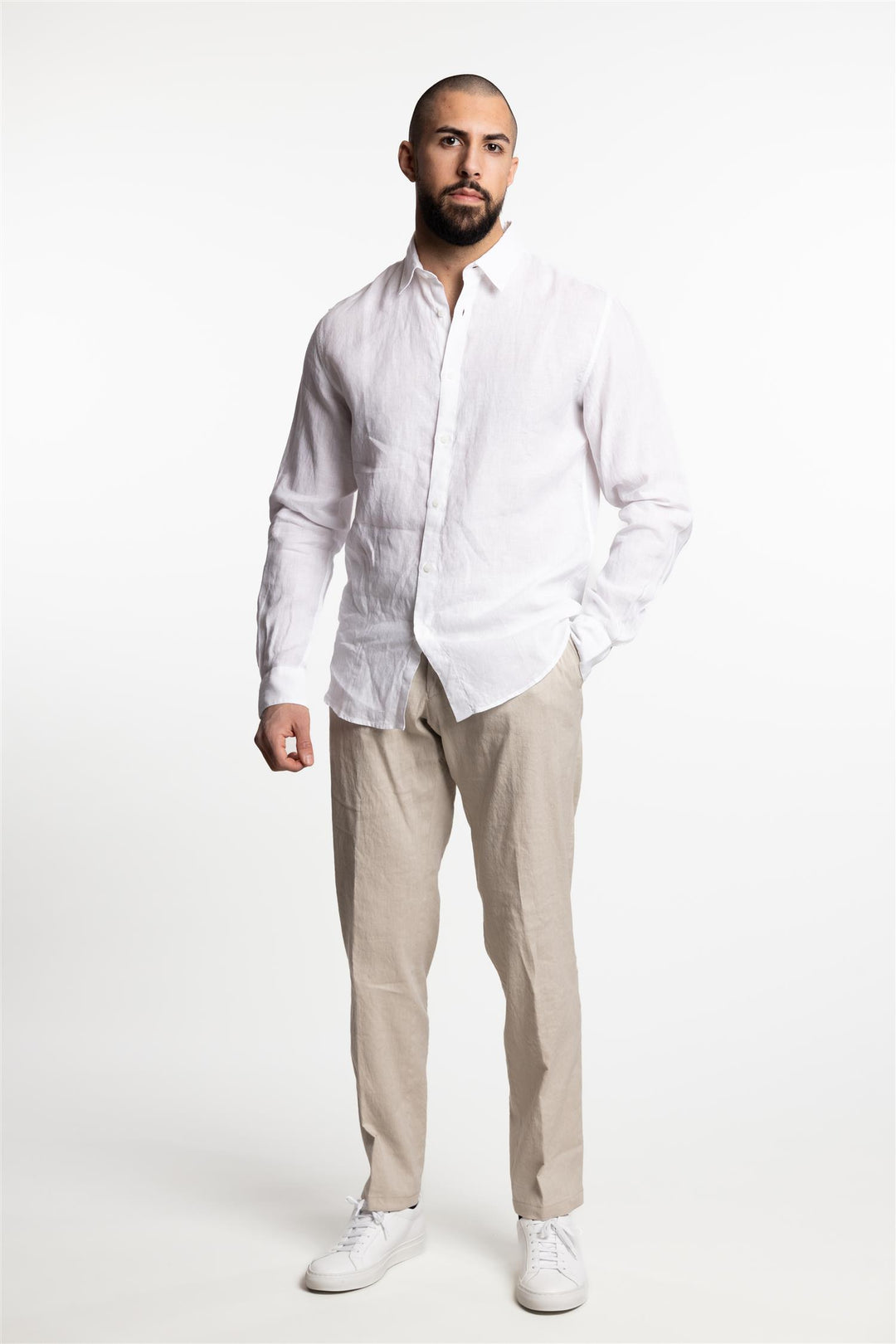 Linen Shirt White