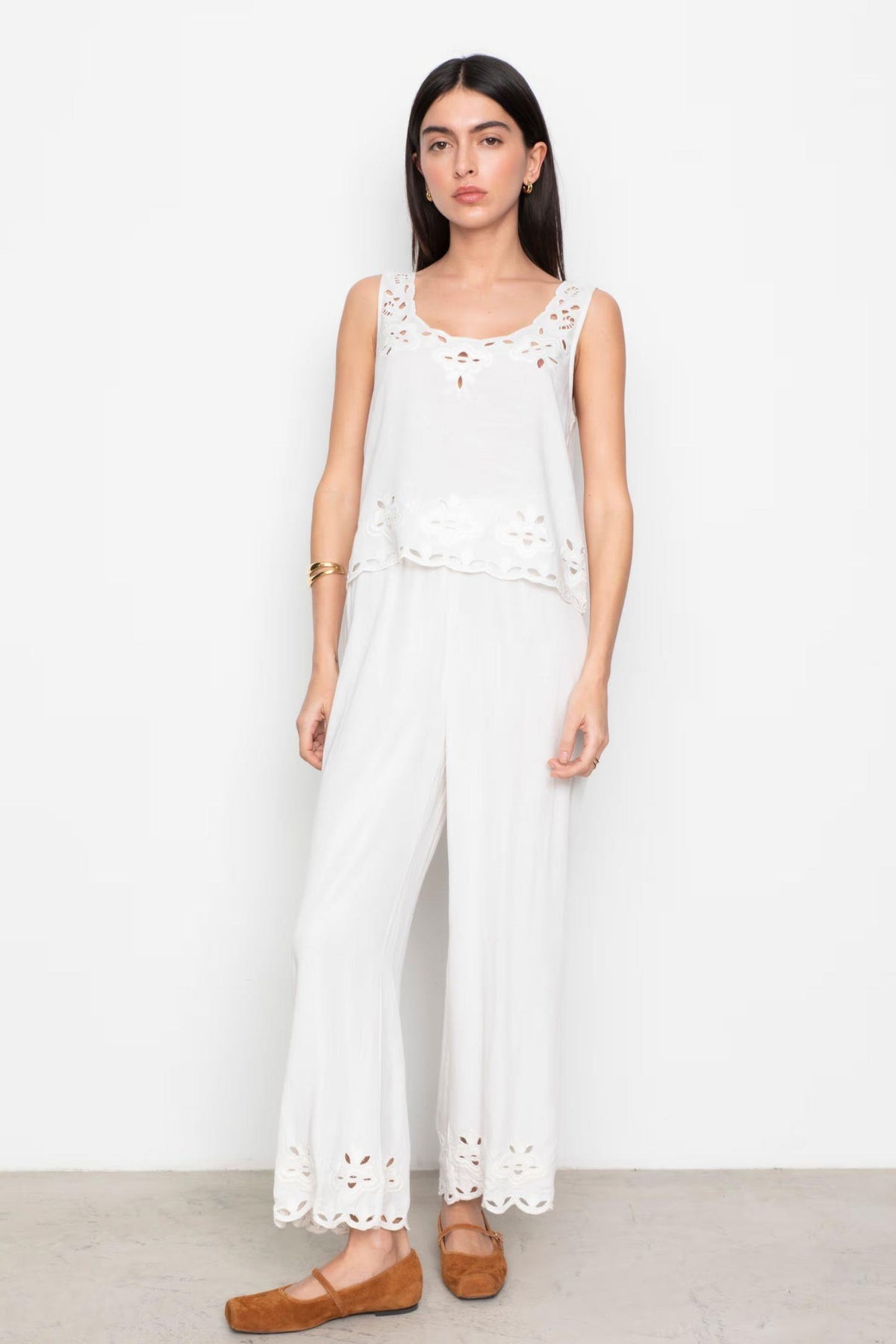 Everly Trouser - White