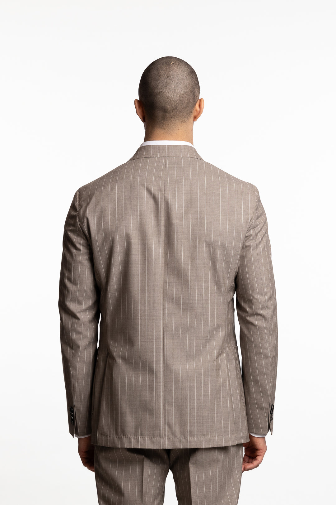 Vicenza DB Wool Blazer Trench Beige