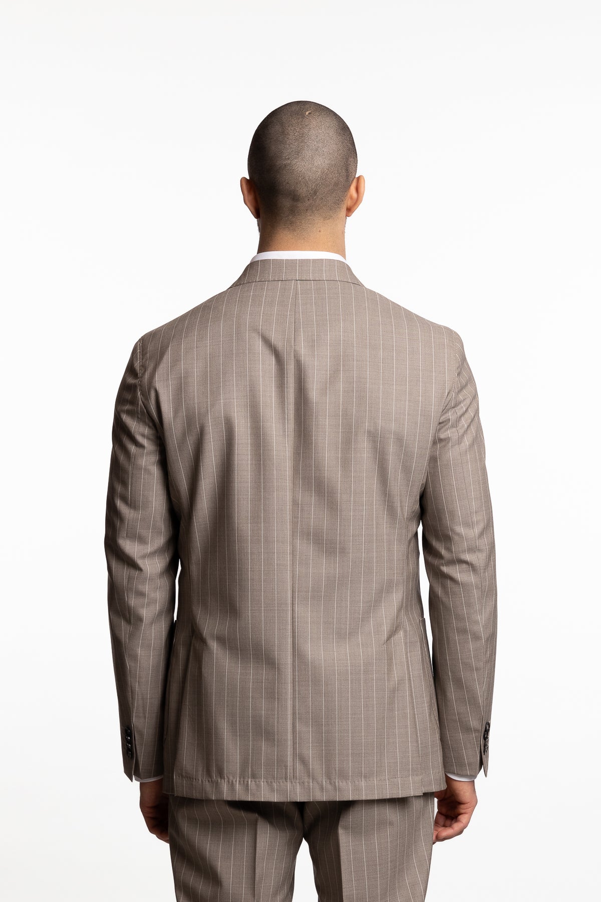 Vicenza DB Wool Blazer Trench Beige