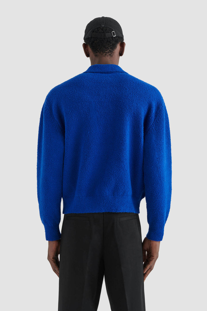 Team Polo Sweater Sodalite Blue