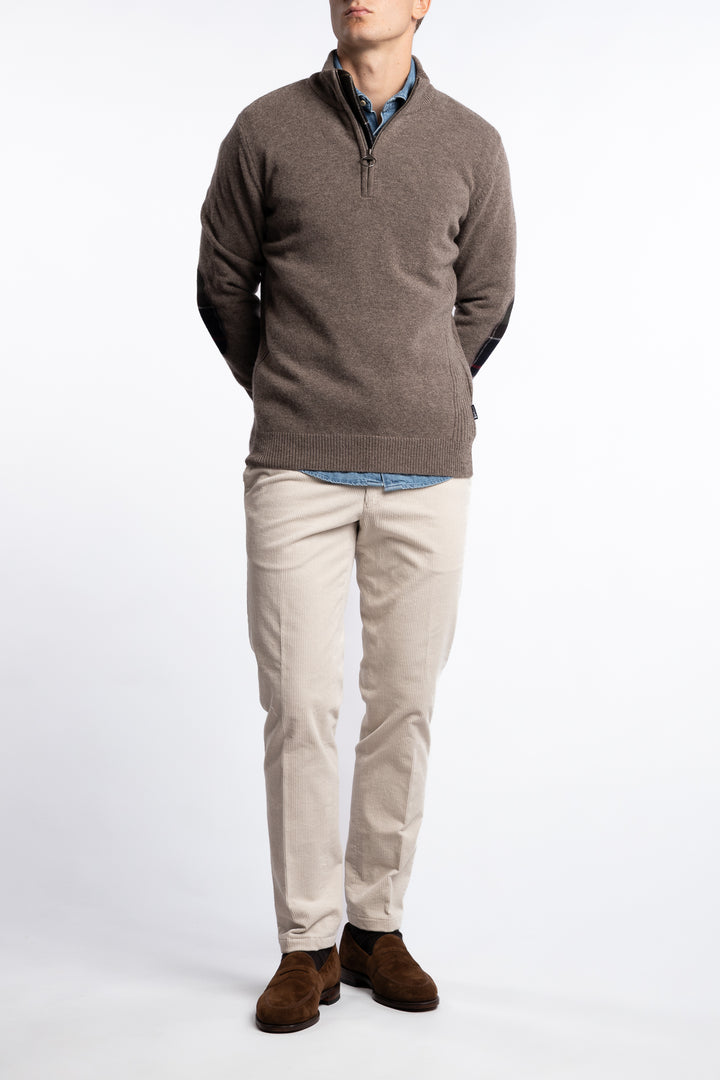 Holden Half Zip Military Marl