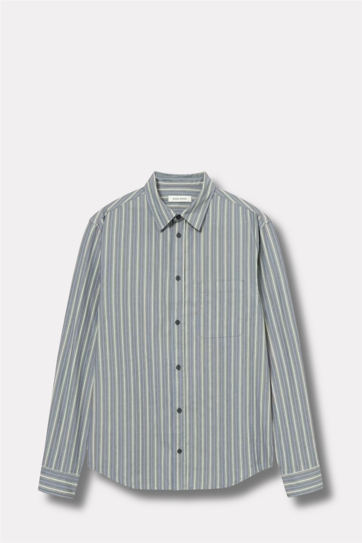 Carter Shirt Vintage Blue Stripe