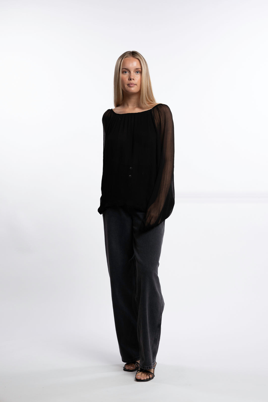 Uma Blouse- Black