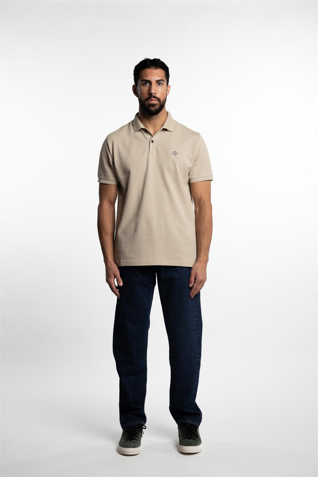 Polo T-Shirt Beige