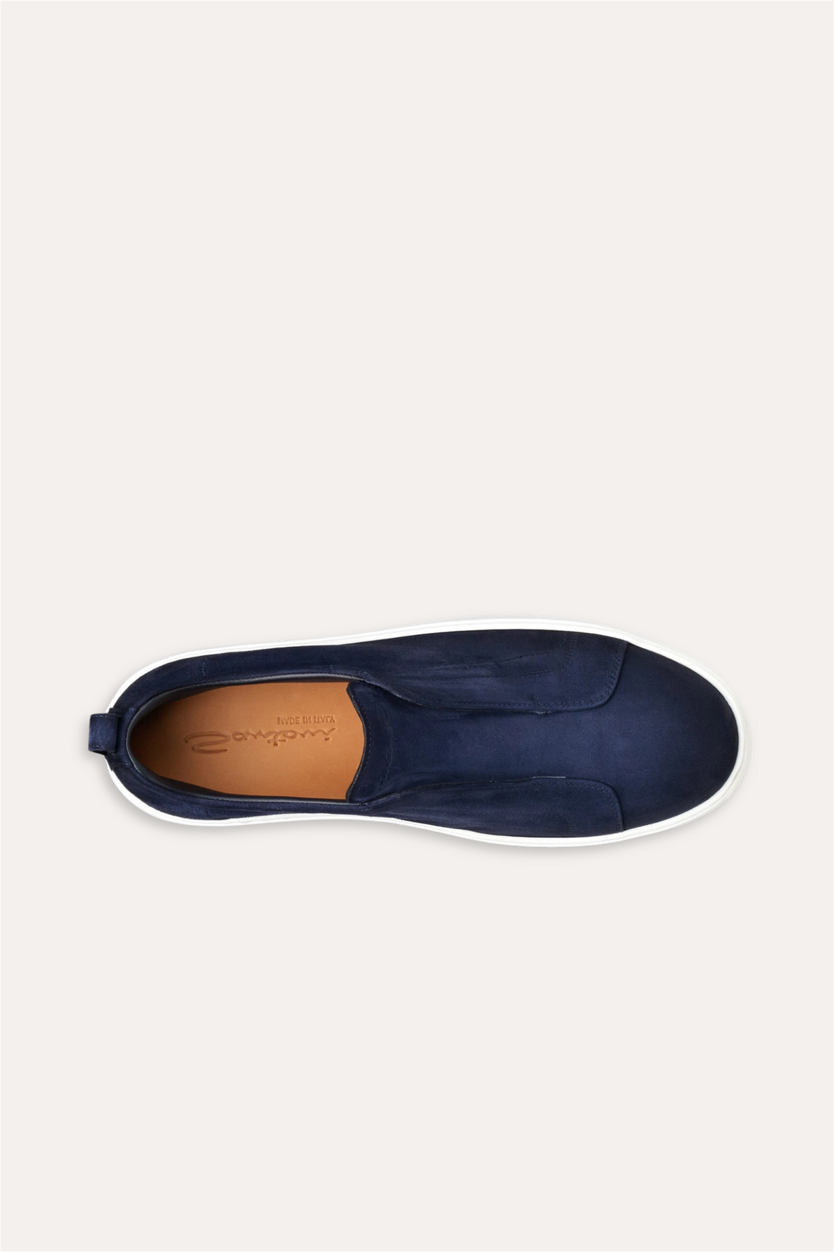 Victory Slip-On Sneaker Suede Blue