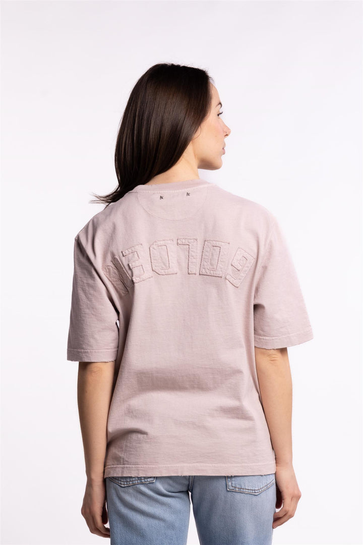 Relaxed Fit T-Shirt Logo Patch- Shadow Gray