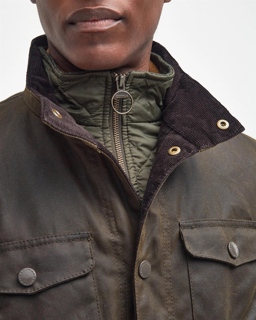 Ogston Wax Jacket Olive