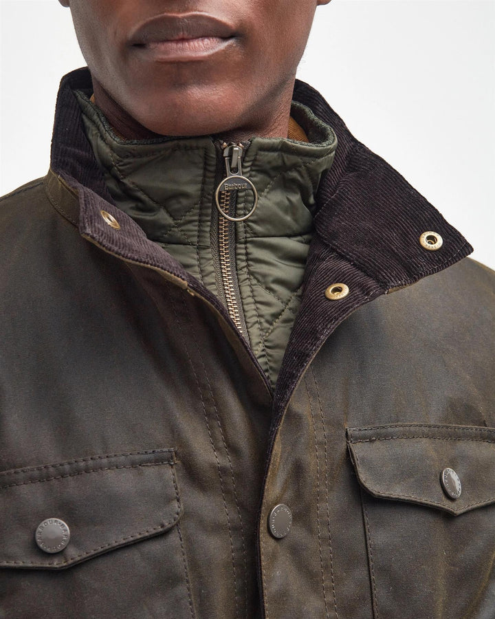Ogston Wax Jacket Olive