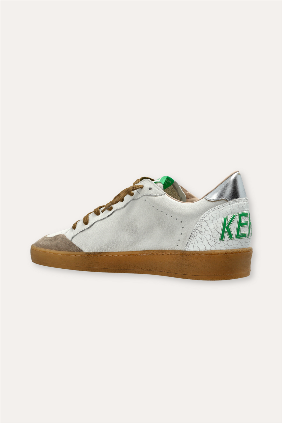 Ball Star Nappa White/Beige/Silver