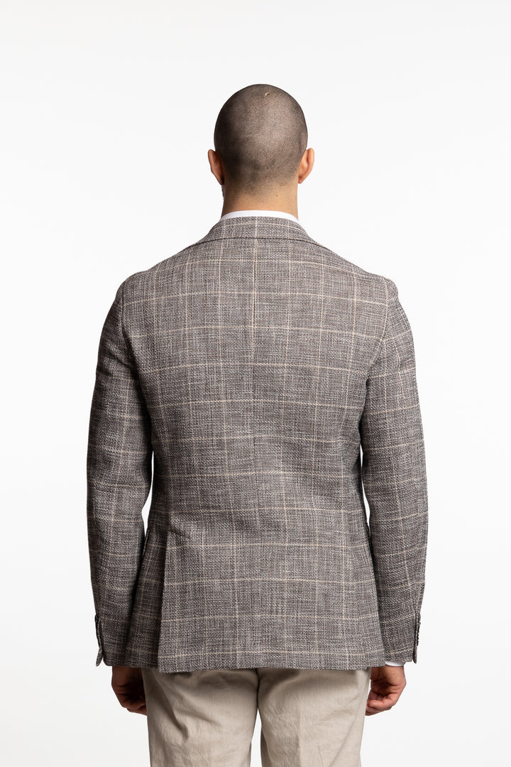 New Sienna Blazer Check Pattern