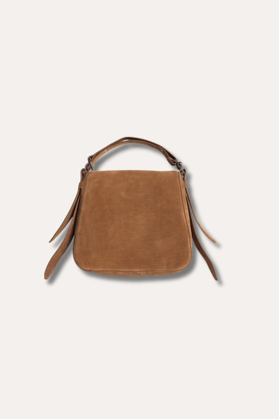 Bud Slouchy Suede Tote - Camel
