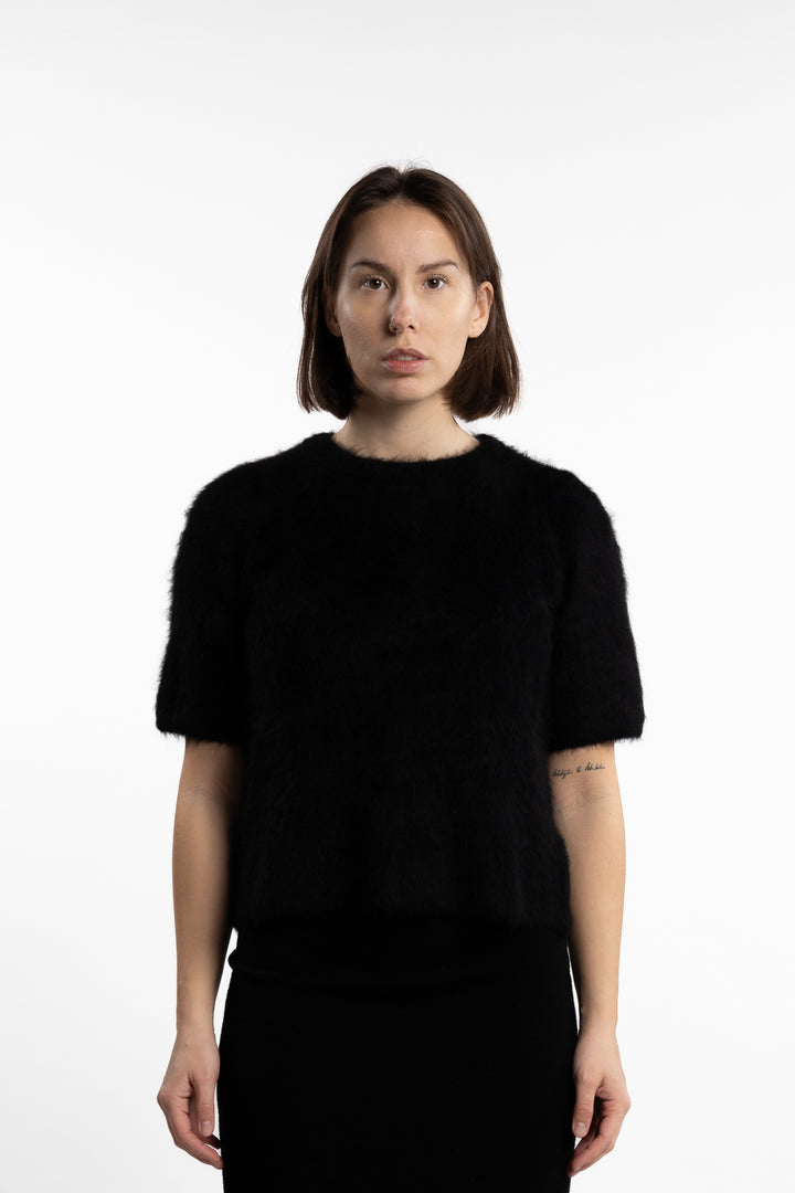 Jessica Alpaca Tee- Black