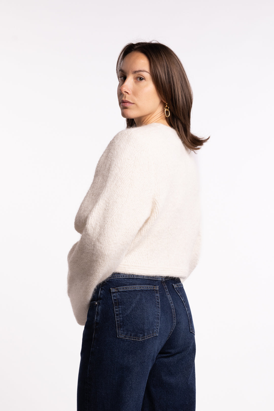 Cessole Cardigan- Off-white