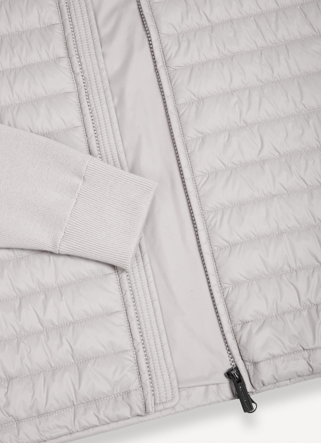 Hybrid Padded Jacket Hemp Beige