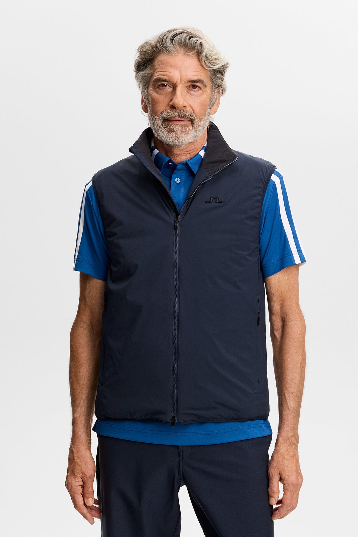 Clinton Padded Vest JL Navy