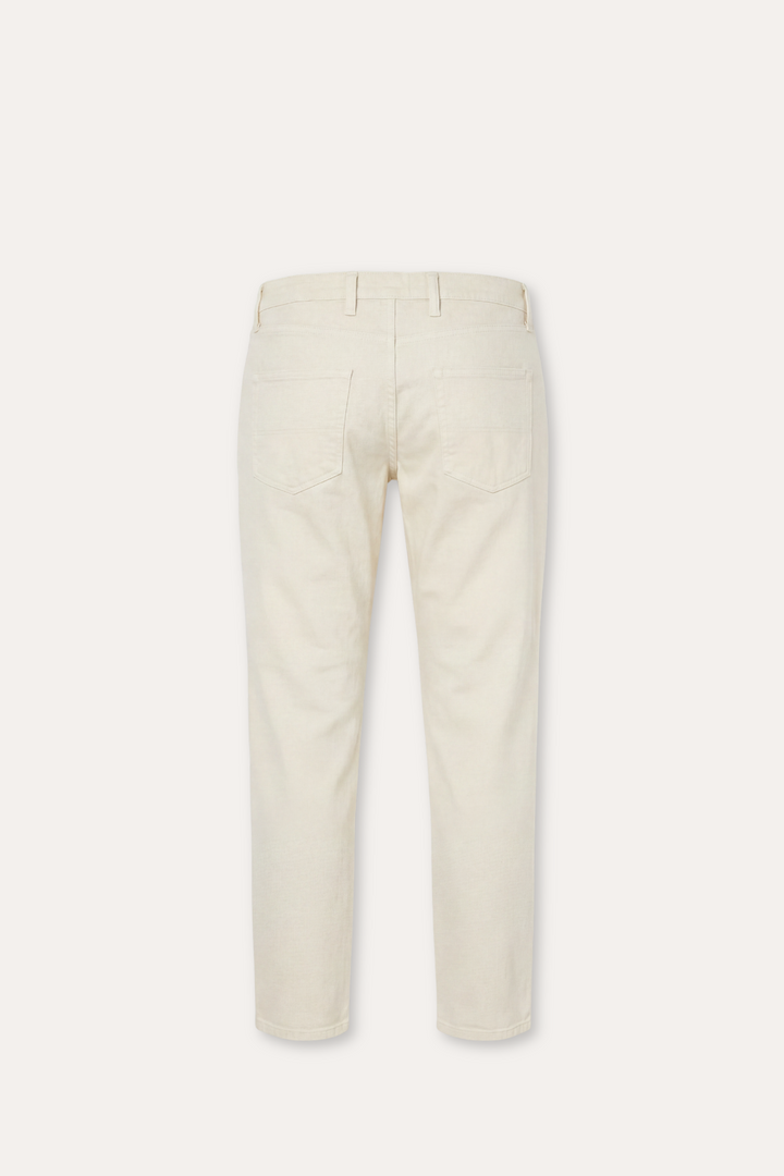 5-Pocket Cotton/Stretch Trousers Sand