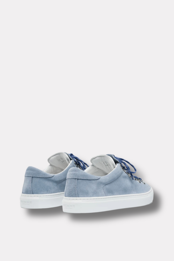 M Marostica Low Dusk Blue Suede