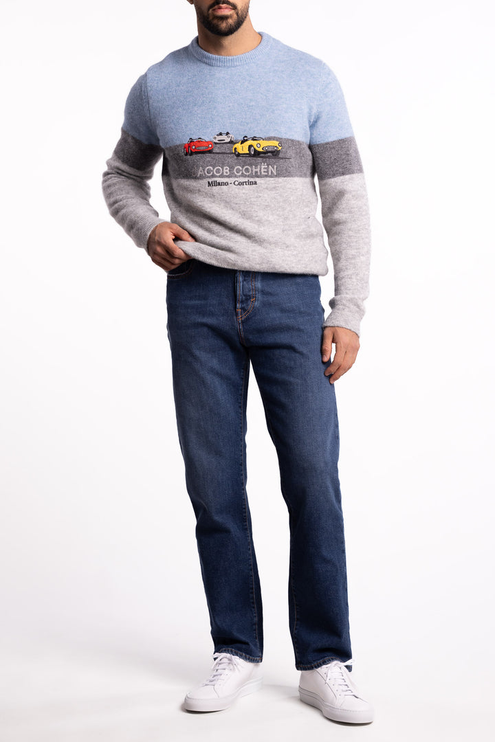 Edo Regular-Straight Jeans Medium Blue