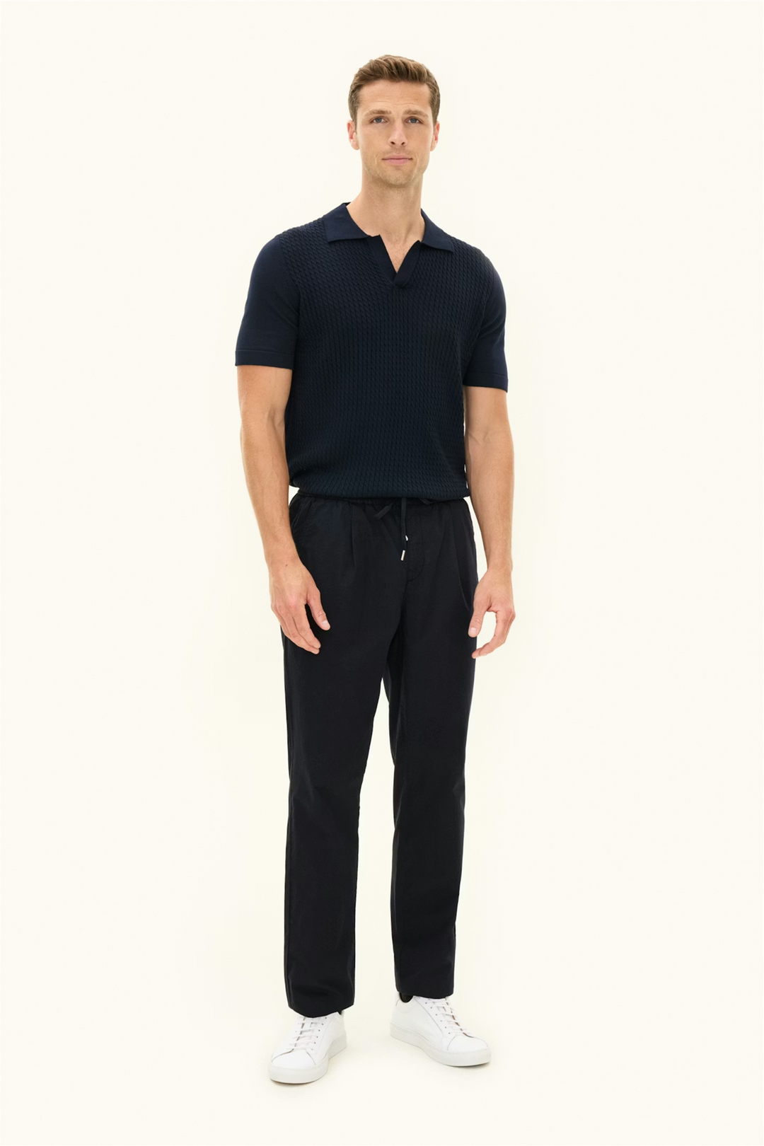 Alf Poloshirt S-S Night Blue