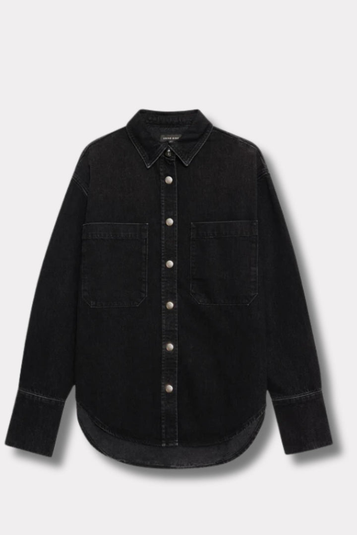 Dante Shirt- Iron Black Denim