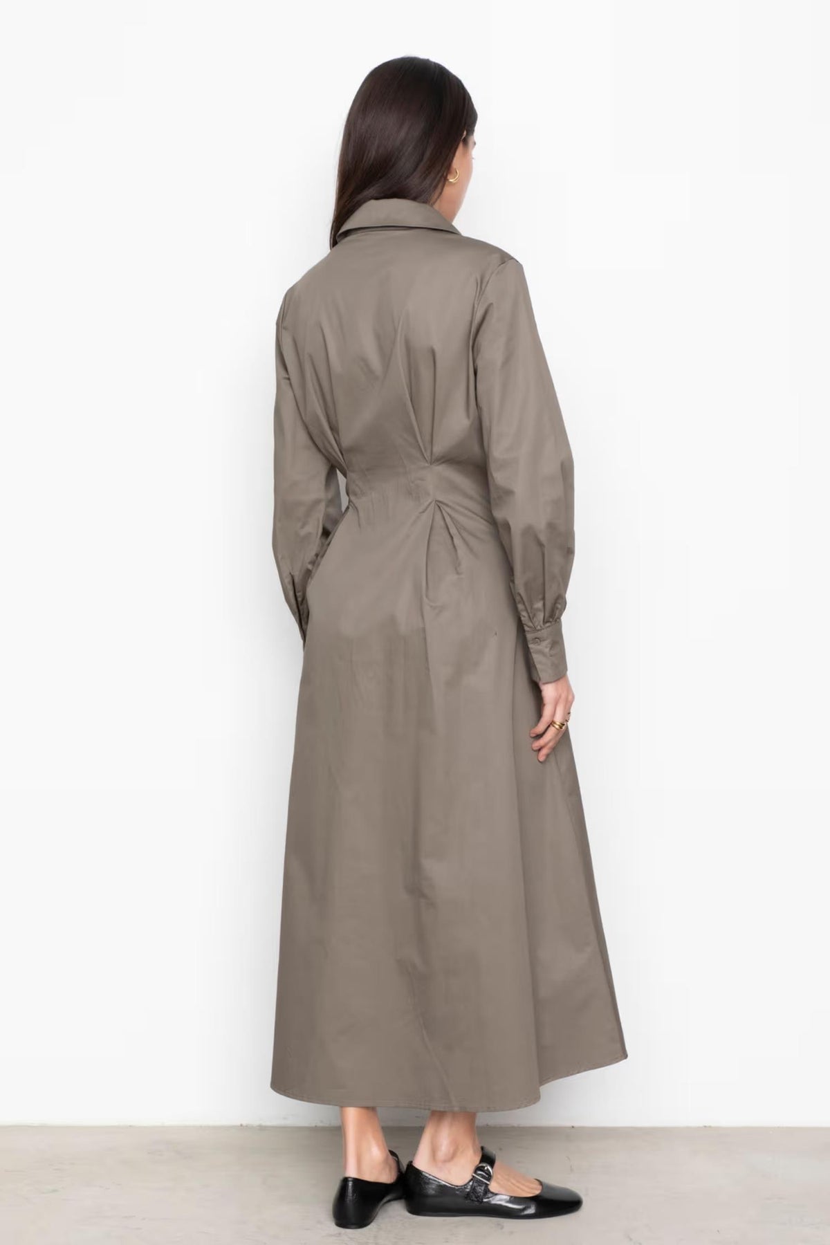 Leandra Dress- Army