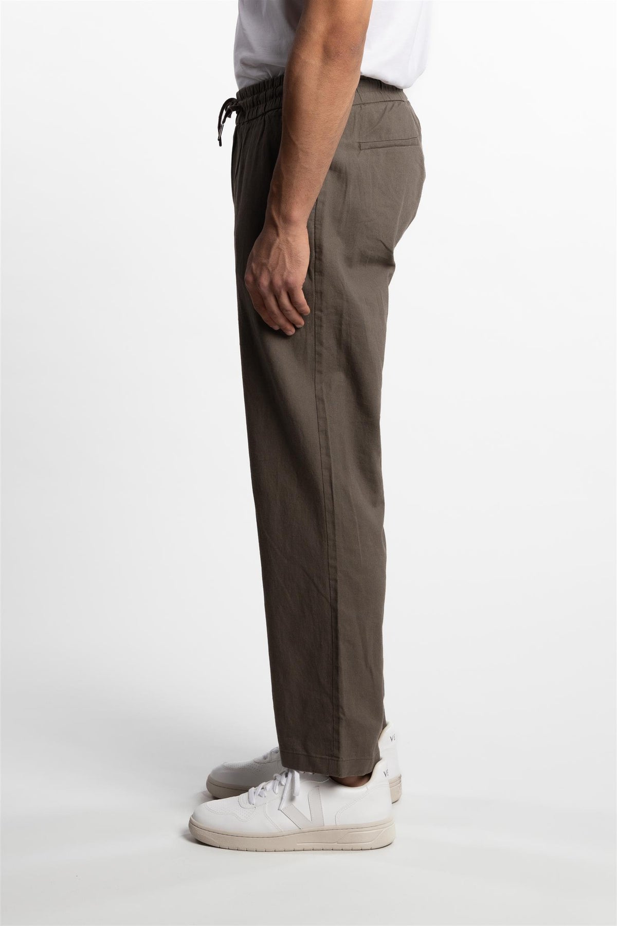Barcelona Cotton/Linen Pants Dusty Green