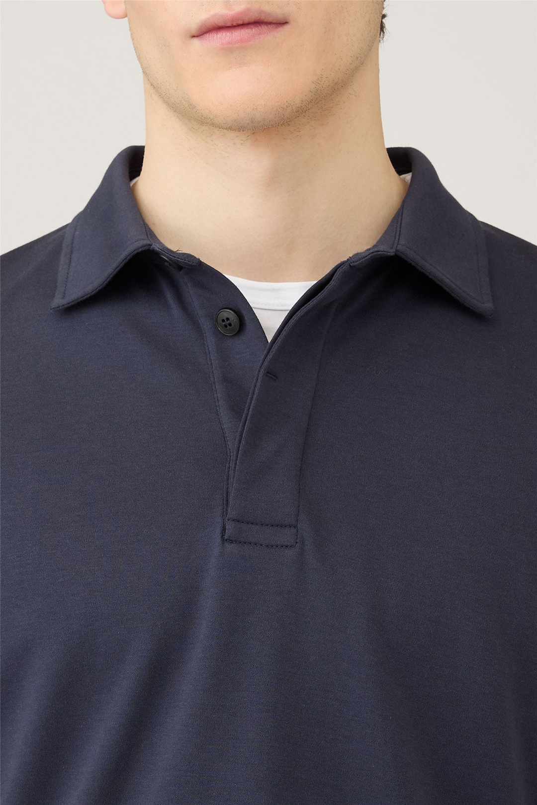 Heavyweight Rugby Polo Shirt Navy
