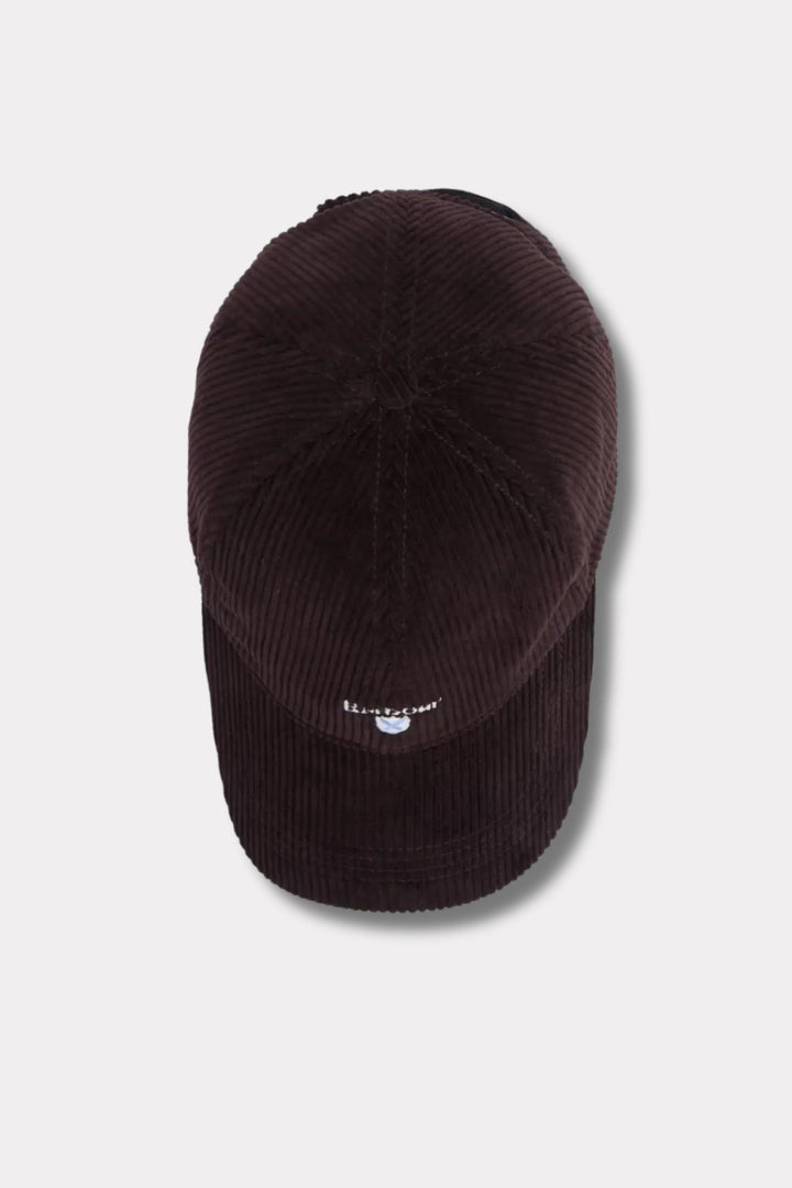 Preston Cord Cap- Brown