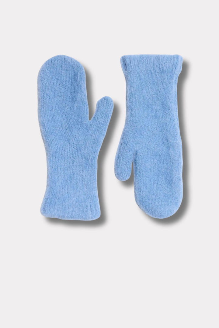 Tine Fluffy Mittens - Lt. Blue