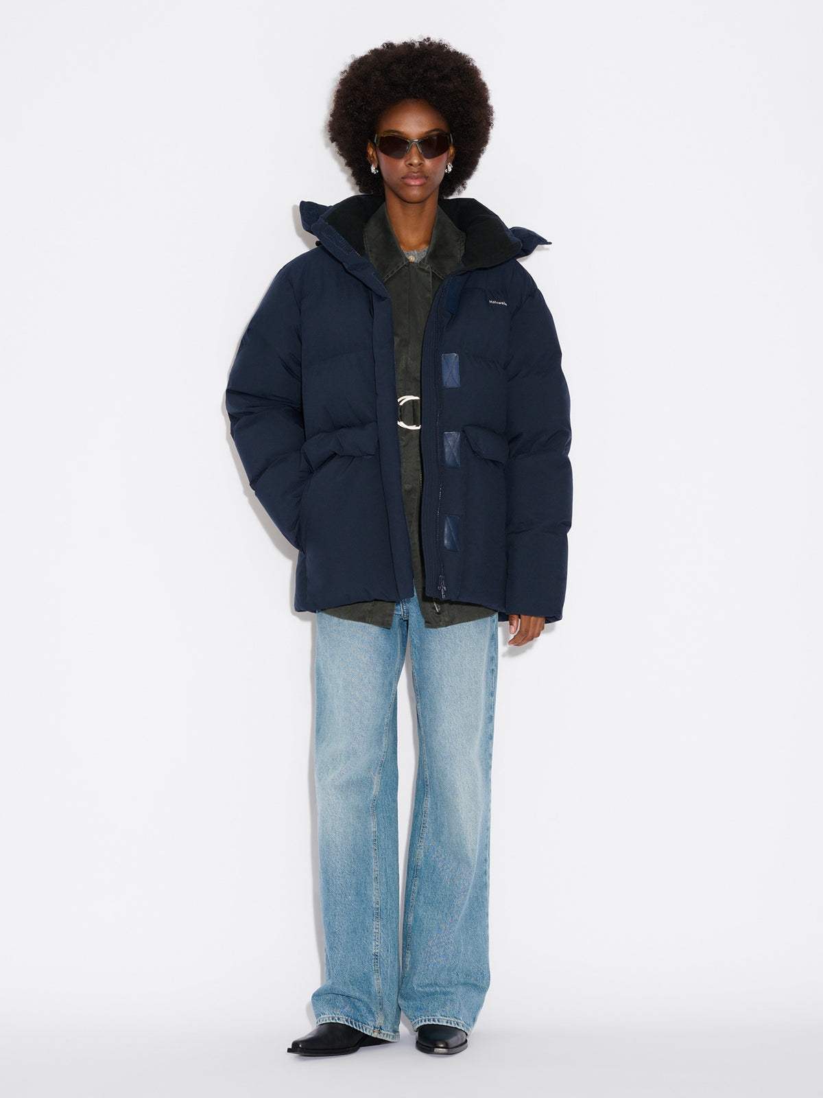 Besseggen Down Jacket- Dk. Navy